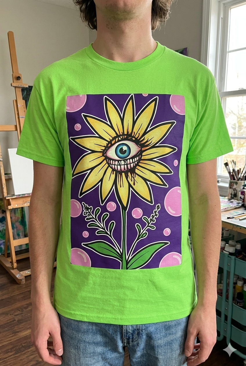 One eye flower
