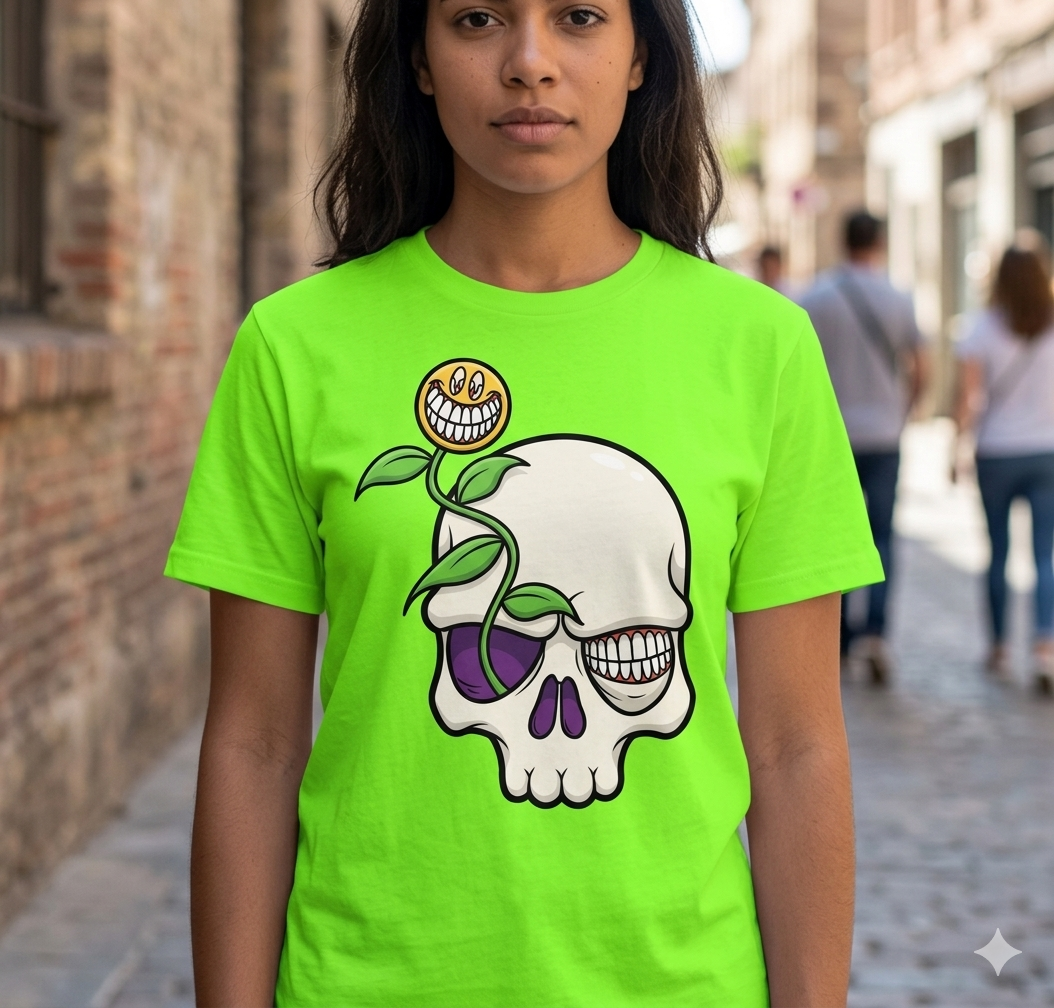 Skull flower